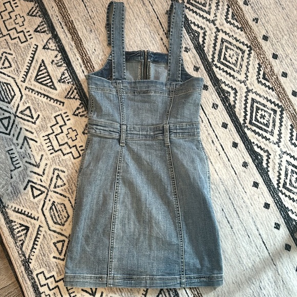 American Eagle Outfitters Denim Overall Dress - Picture 4 of 6